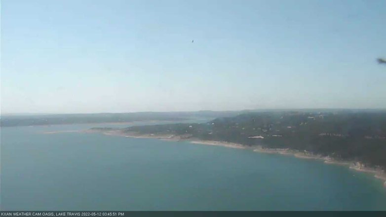 Lake Travis webcam, May 12, 2022 3:45 PM CT
