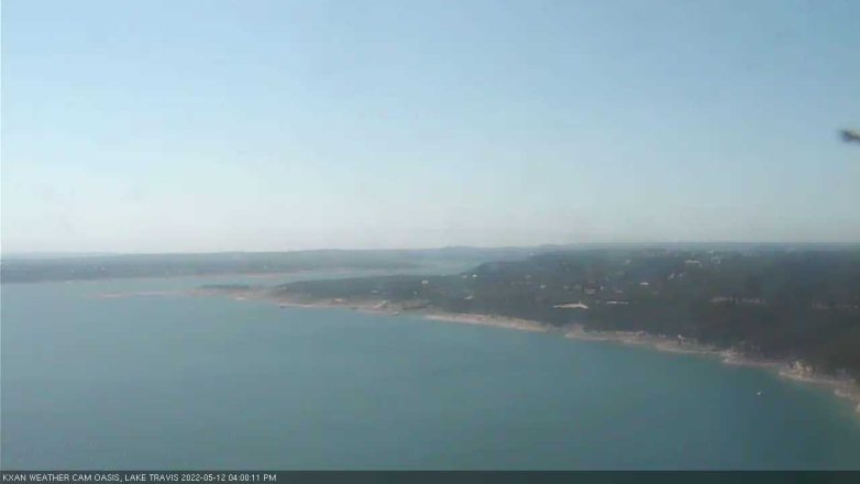 Lake Travis webcam, May 12, 2022 4:00 PM CT