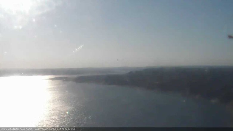 Lake Travis webcam, May 12, 2022 6:00 PM CT