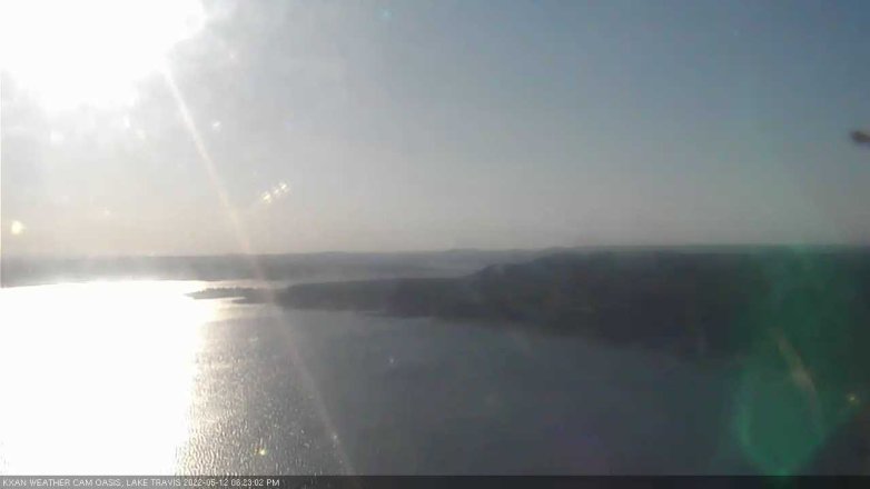Lake Travis webcam, May 12, 2022 6:25 PM CT