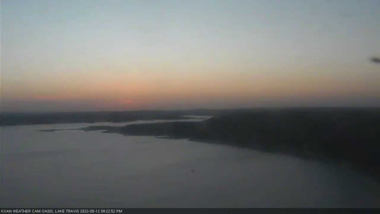 Lake Travis webcam, May 12, 2022 8:25 PM CT
