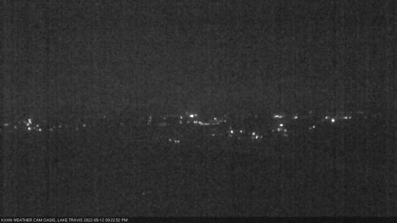 Lake Travis webcam, May 12, 2022 9:25 PM CT