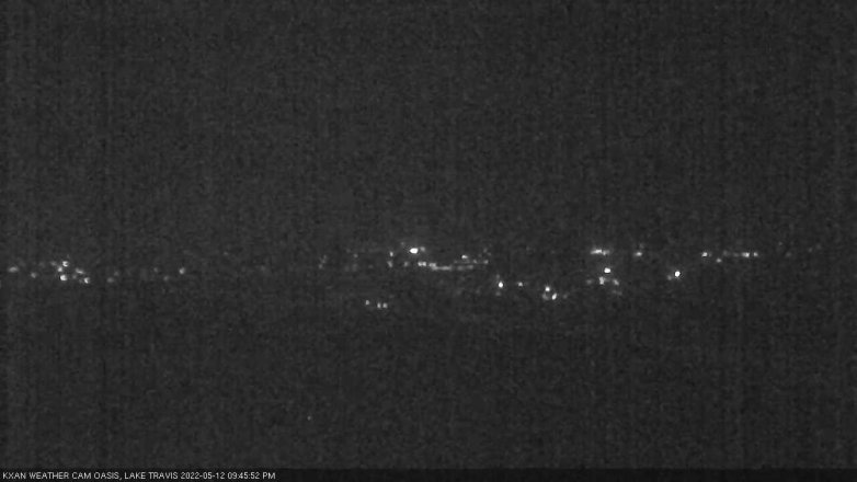Lake Travis webcam, May 12, 2022 9:45 PM CT