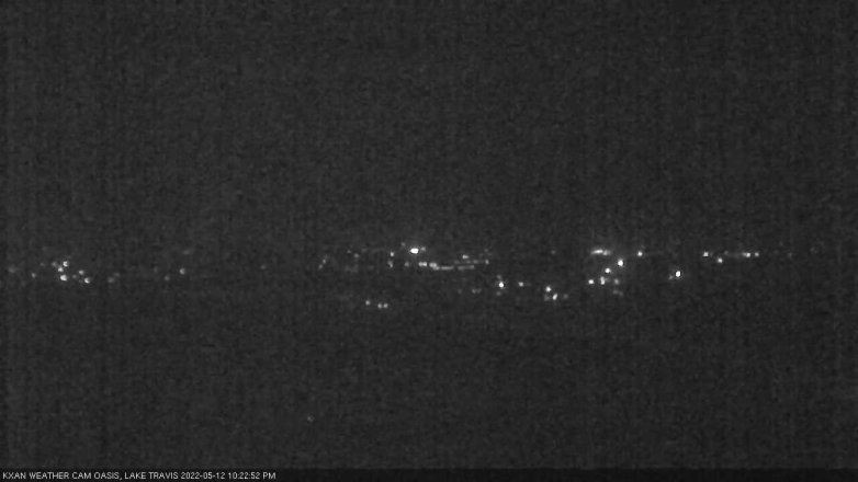 Lake Travis webcam, May 12, 2022 10:25 PM CT