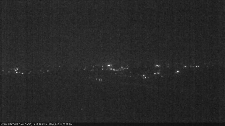 Lake Travis webcam, May 12, 2022 11:00 PM CT