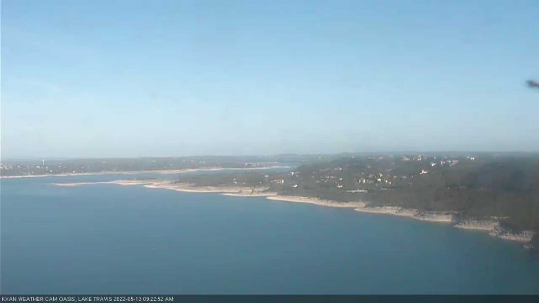 Lake Travis webcam, May 13, 2022 9:25 AM CT