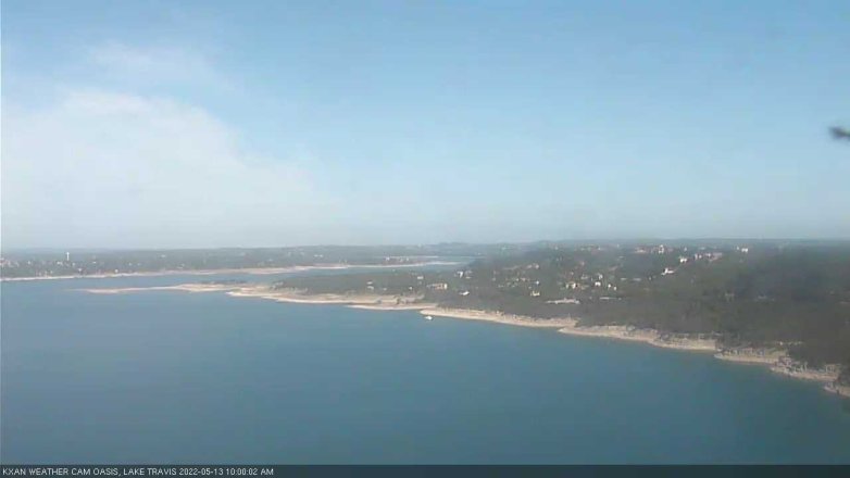Lake Travis webcam, May 13, 2022 10:00 AM CT