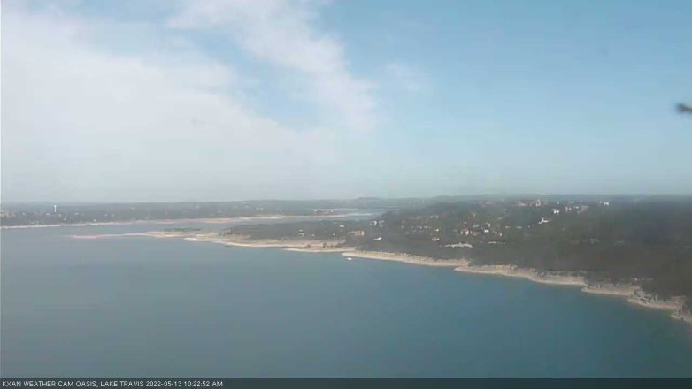 Lake Travis webcam, May 13, 2022 10:25 AM CT