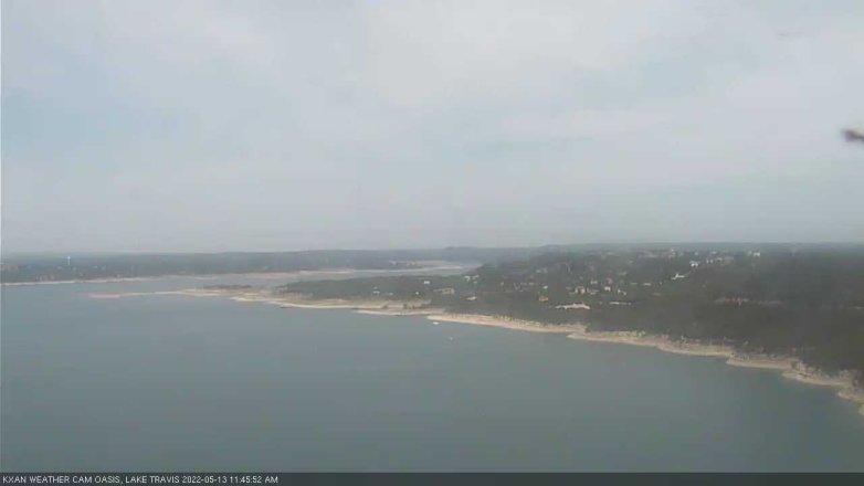 Lake Travis webcam, May 13, 2022 11:45 AM CT