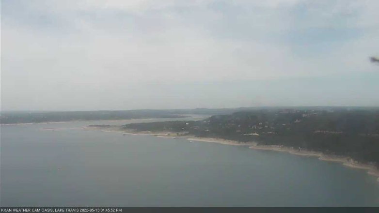 Lake Travis webcam, May 13, 2022 1:45 PM CT
