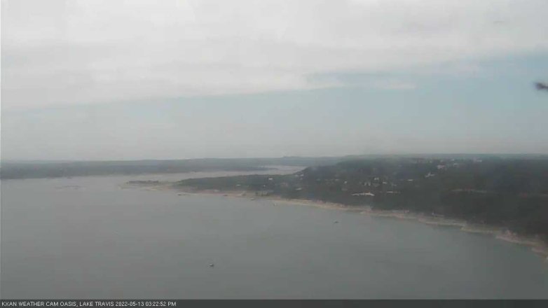 Lake Travis webcam, May 13, 2022 3:25 PM CT
