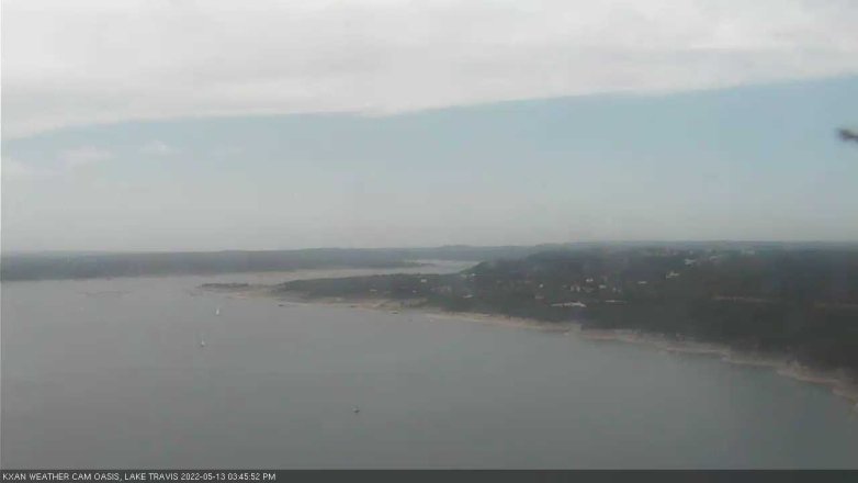Lake Travis webcam, May 13, 2022 3:45 PM CT