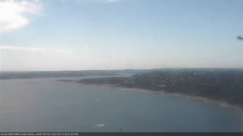 Lake Travis webcam, May 13, 2022 4:25 PM CT