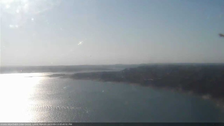 Lake Travis webcam, May 13, 2022 5:45 PM CT