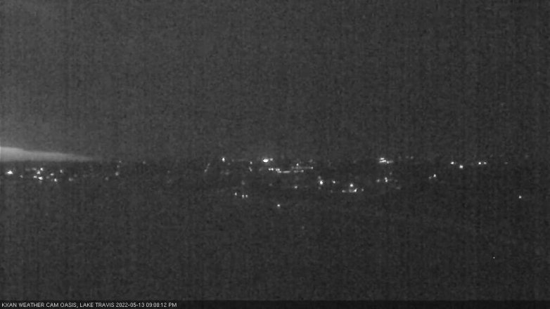 Lake Travis webcam, May 13, 2022 9:00 PM CT
