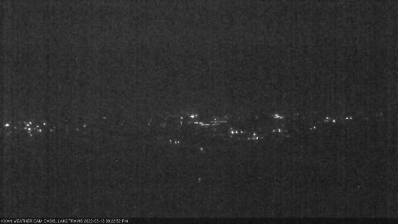 Lake Travis webcam, May 13, 2022 9:25 PM CT