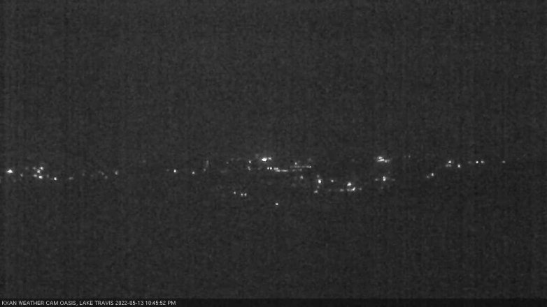 Lake Travis webcam, May 13, 2022 10:45 PM CT