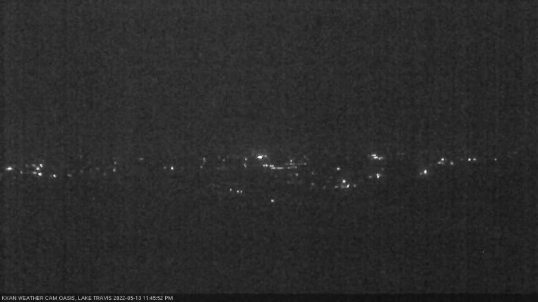 Lake Travis webcam, May 13, 2022 11:45 PM CT