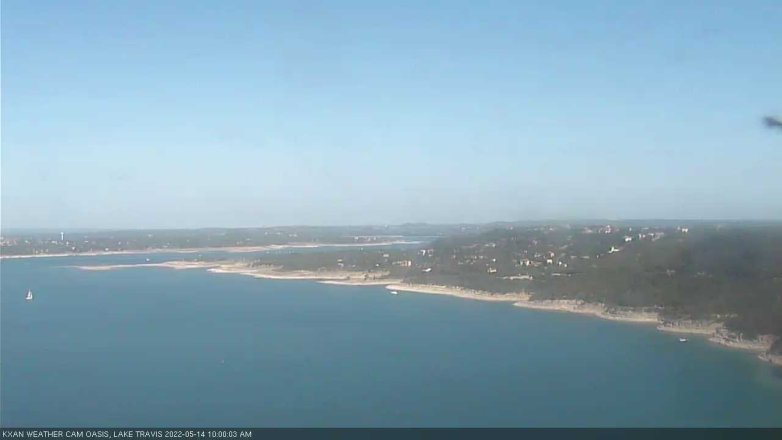 Lake Travis webcam, May 14, 2022 10:00 AM CT