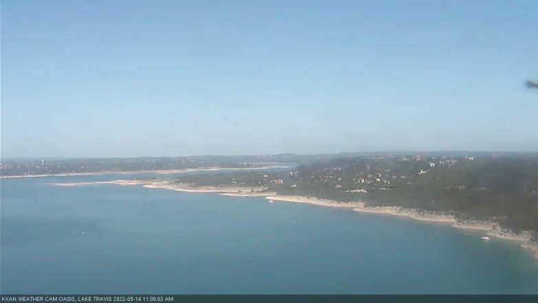 Lake Travis webcam, May 14, 2022 11:00 AM CT