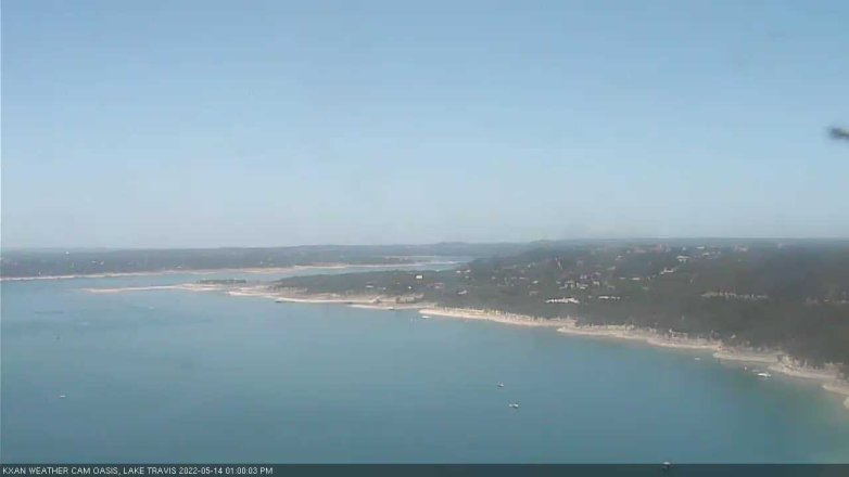 Lake Travis webcam, May 14, 2022 1:00 PM CT