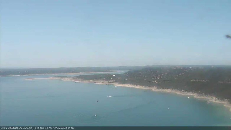 Lake Travis webcam, May 14, 2022 1:45 PM CT
