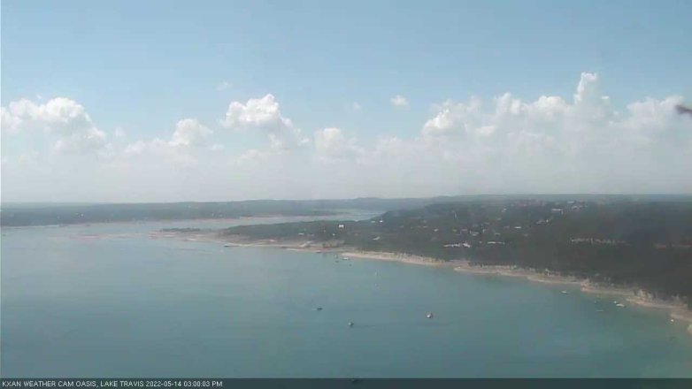 Lake Travis webcam, May 14, 2022 3:00 PM CT