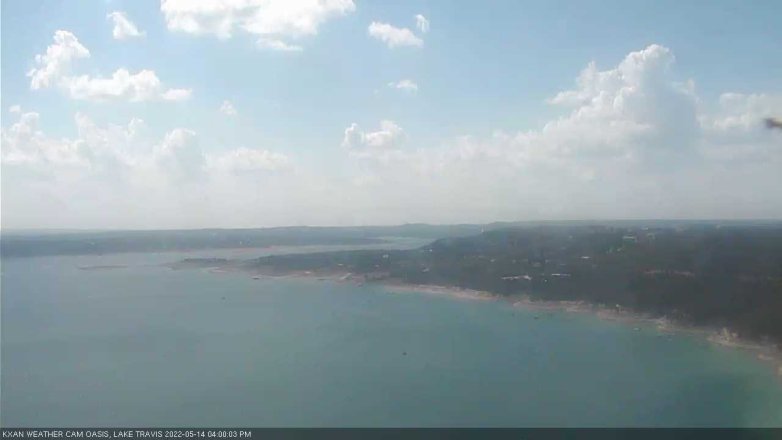 Lake Travis webcam, May 14, 2022 4:00 PM CT