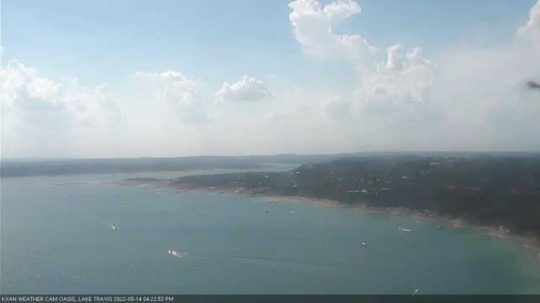 Lake Travis webcam, May 14, 2022 4:25 PM CT