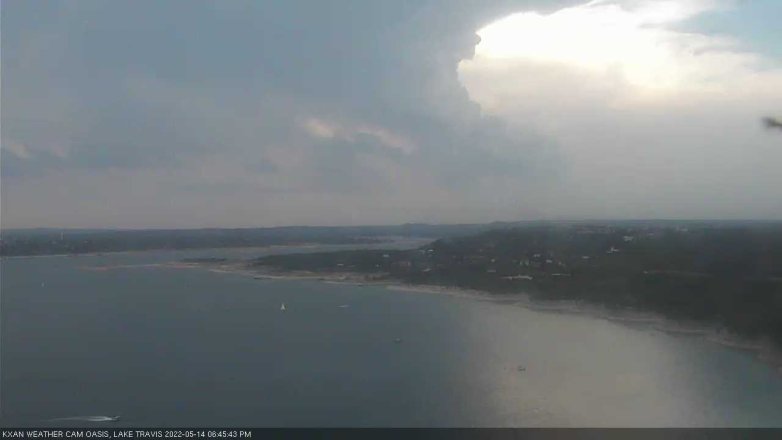 Lake Travis webcam, May 14, 2022 6:45 PM CT