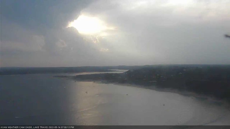 Lake Travis webcam, May 14, 2022 7:00 PM CT