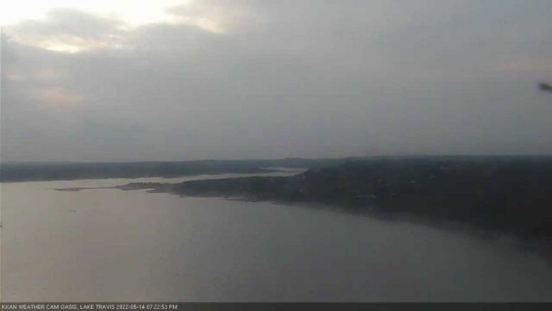 Lake Travis webcam, May 14, 2022 7:25 PM CT