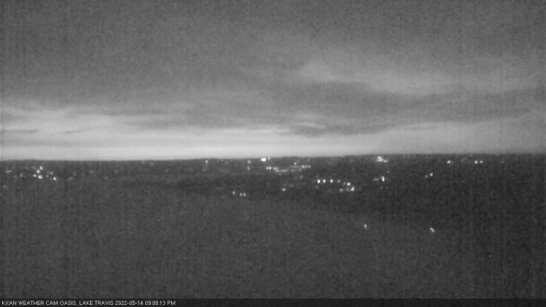 Lake Travis webcam, May 14, 2022 9:00 PM CT