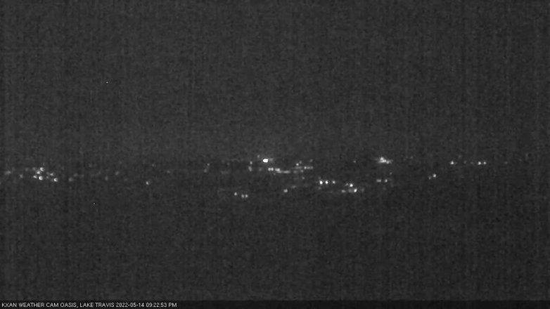 Lake Travis webcam, May 14, 2022 9:25 PM CT