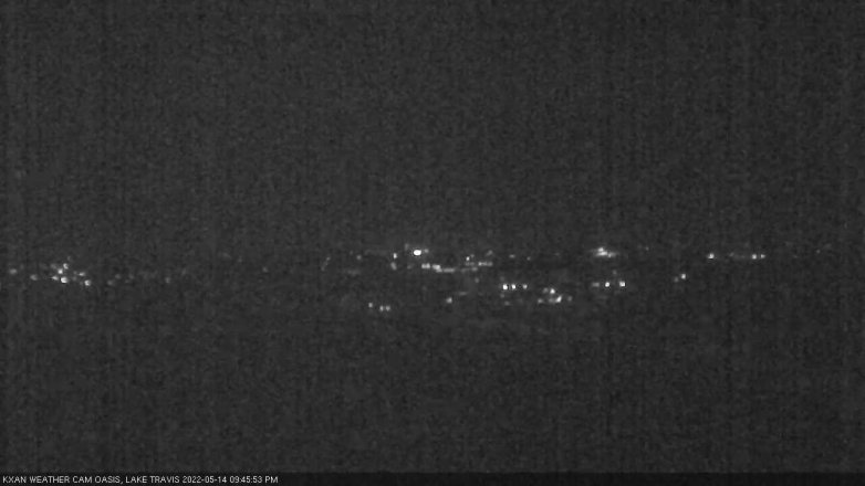 Lake Travis webcam, May 14, 2022 9:45 PM CT