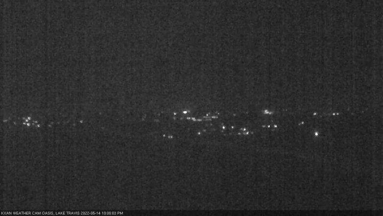 Lake Travis webcam, May 14, 2022 10:00 PM CT