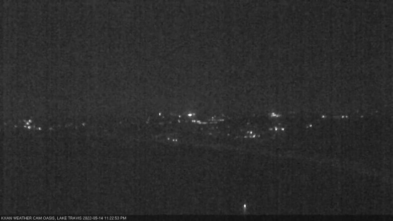 Lake Travis webcam, May 14, 2022 11:25 PM CT