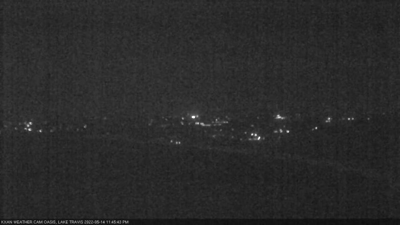Lake Travis webcam, May 14, 2022 11:45 PM CT