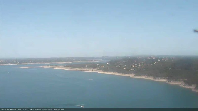 Lake Travis webcam, May 15, 2022 10:00 AM CT