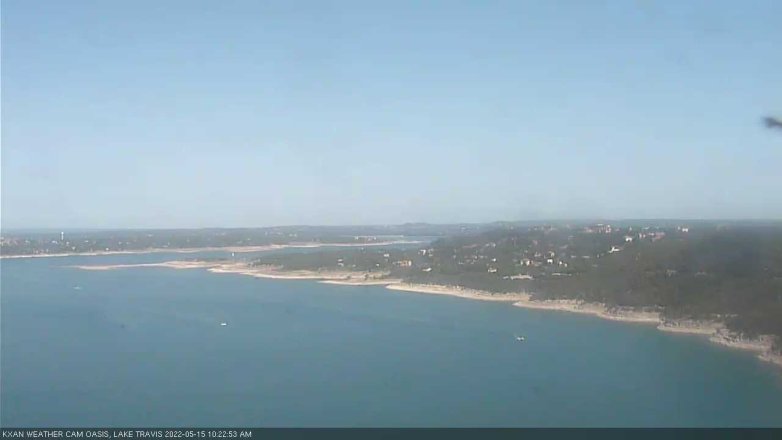 Lake Travis webcam, May 15, 2022 10:25 AM CT
