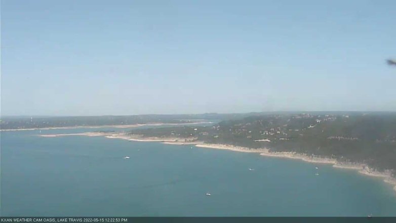Lake Travis webcam, May 15, 2022 12:25 PM CT