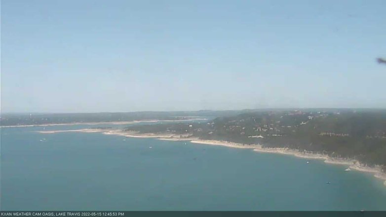 Lake Travis webcam, May 15, 2022 12:45 PM CT
