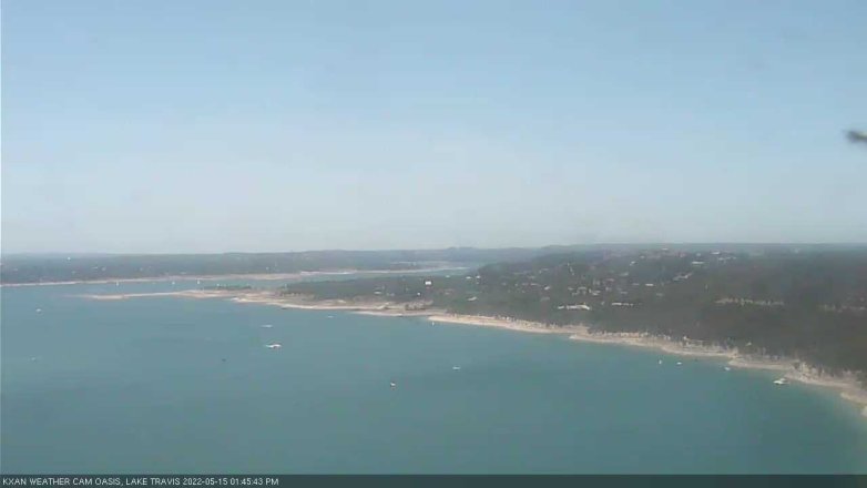 Lake Travis webcam, May 15, 2022 1:45 PM CT