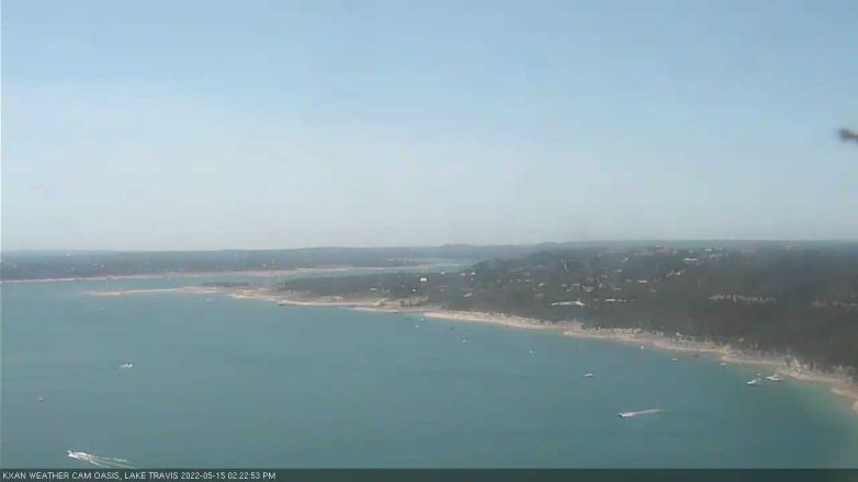Lake Travis webcam, May 15, 2022 2:25 PM CT