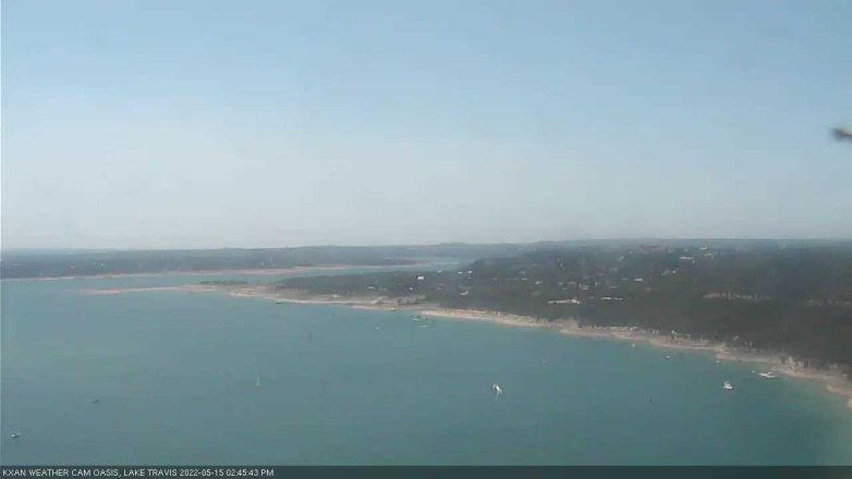 Lake Travis webcam, May 15, 2022 2:45 PM CT