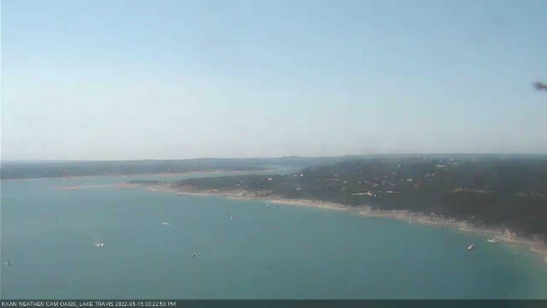 Lake Travis webcam, May 15, 2022 3:25 PM CT