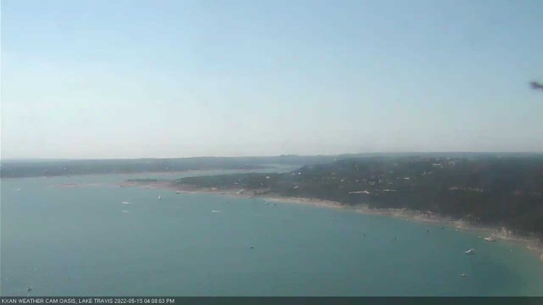 Lake Travis webcam, May 15, 2022 4:00 PM CT