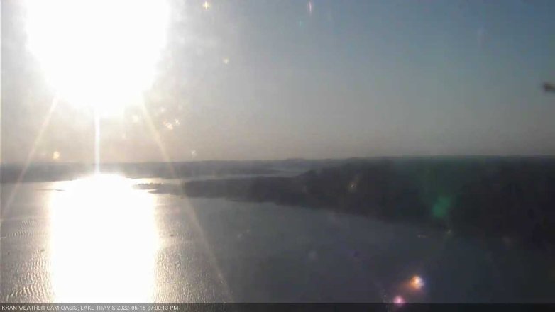 Lake Travis webcam, May 15, 2022 7:00 PM CT