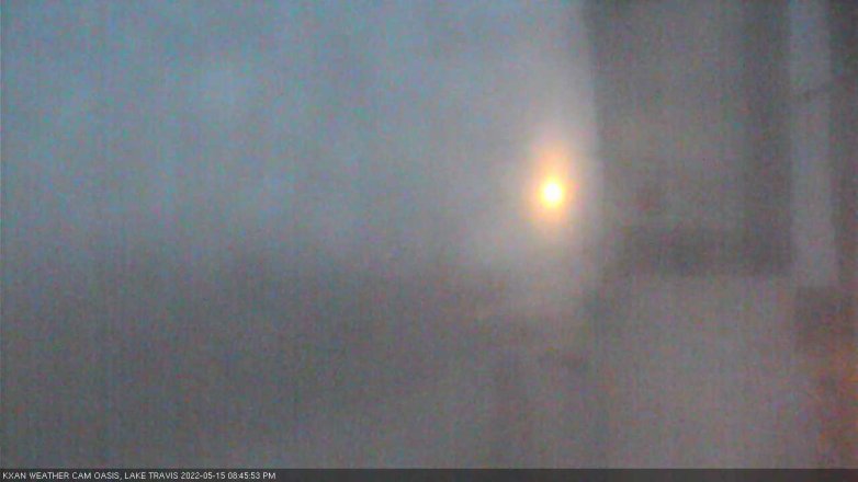 Lake Travis webcam, May 15, 2022 8:45 PM CT