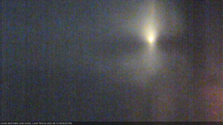Lake Travis webcam, May 15, 2022 9:00 PM CT